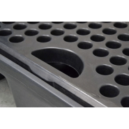 Bac de rétention PE 1240x840x230 + caillebotis - 120L - Caillebotis polyéthylène_3