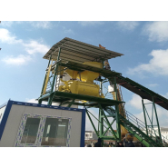 Centrale à béton fixe 120 m³ - Mélangeur Twin Shaft 3 000 L - Silo à ciment 120 tonnes_3