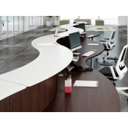 Banque d'accueil modulaire GLASS - Design moderne avec modules personnalisables et finitions variées_3