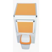 Chariot médical Carrydose KI CO - structure aluminium laqué - tiroirs 3L et 4,5L - table pliante et roues à frein_3