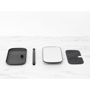 Miroir Brabantia ReNew avec Plateau de Rangement - Dark Grey - UGS280702_3