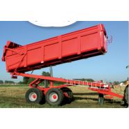 Caisse de remorque atteignant une hauteur de 2,4 mètres