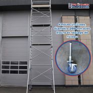 Kit échafaudage Tour Roulante – Neuf - Hauteur de travail : 10,30 mètres_3