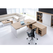 Bureau de direction ergonomique en mélamine structurée -Réglable de 67 à 130 cm - MYTO_3