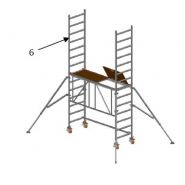 Échafaudage roulant nova - fortal sa - charge d’exploitation 200 kg/m²_3