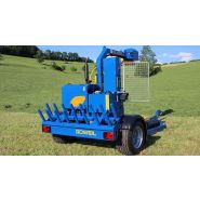 G3010 Profi - Enrubanneuse agricole stationnaire avec moteur diesel - Goewell Maschinenbau GmbH - Poids : 1670 kg_3