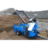 Pailleuse agricole traînée - Atelier Robert SA - 7 m3 - Paillage adaptable tous types d'ensilage, balles rondes et rectangulaires_3
