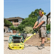 Plaques vibrantes réversibles Ammann APR 2220 - Essence ou Diesel - 40 cm de largeur de travail_3