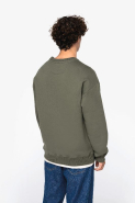 Sweat-shirt écoresponsable à col rond oversize unisexe -  Réf: NS440_3