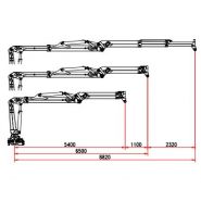 R 110 S3L grue auxiliaire - Bob Spa - capacité de levage 110 kNm - extensions télescopiques hydrauliques_3