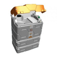 Cuve huile usée avec capot - 1000 litres - 306941_3