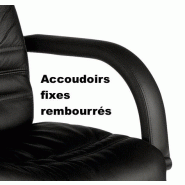 Fauteuil de Direction en cuir RAY - Sitek - cuir noir_3