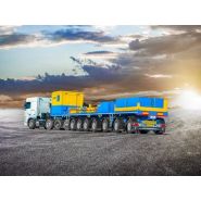 Cargomax - Remorque plateau pour poids lourd Faymonville - 3 à 8 essieux - suspension hydraulique ou pneumatique_3