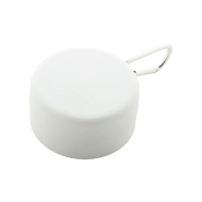 Gobelet pliable publicitaire - plastique PP recyclé - 220 ml avec pilulier et mousqueton_3