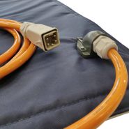 Couverture chauffante industrielle Kuhlmann - 0-90°C avec isolation 7mm et thermostat Jumo ou bilame fixe_3