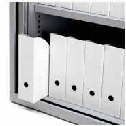 Armoire métallique à portes battantes et rayonnages - amt_3