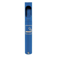 Cendrier Cigarette - 10 coloris - Vidage propre - Verrouillable - Tube acier Ø 76 mm - Fabrication Française_3