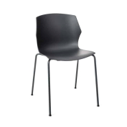 Chaise empilable - monocoque en polypropylène - 5 couleurs - piètement luge ou 4 pieds avec options_3