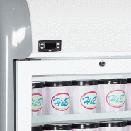 Congélateur armoire de supermarché MTF Mini blanc TEFCOLD_3