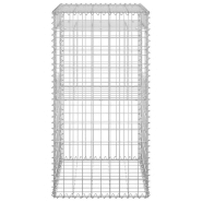 Vidaxl poteaux à panier de gabion 2 pcs 50x50x100 cm fer 151269_3