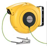 Enrouleur électrique à rappel automatique à ressort ATEX - Pince de mise à la terre ATEX - Certifié CE94/9/CE II 2G / II 2D_2