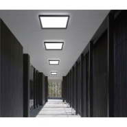 Plafonnier LED carré épuré et design - DONEA IN SQUARE 435x435 - personnalisable et performant_3