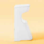 Tabouret haut intérieur/extérieur Karla - Sokoa - Blanc_3