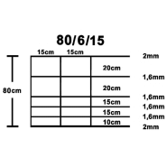Vidaxl clôture de jardin acier galvanisé 50x0,8 m argenté 149495_3