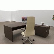 Bureau d'angle T45 avec desserte - Quadrifoglio - 212, Droite, Eucalyptus_3