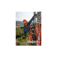 Veste souple coupe-vent en softshell déperlant - Vernam - intérieur polaire - coloris bleu/orange_3