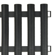 Vidaxl bordures de pelouse 17 pcs anthracite 1000 cm polypropylène 318282_3