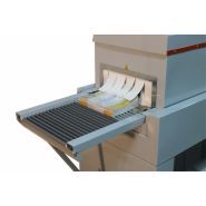 Tr4 - Tr6 - Tunnel de rétraction DEM - Température réglable jusqu'à 180°C - Films PVC, Polyoléfines et Polyéthylène_3