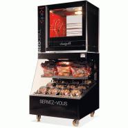 Rôtissoire électrique a balancelles NEOGRILL façade tactile N1 Doregrill_3
