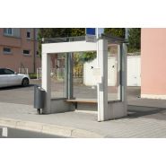 531.001 - 531.020 - Poubelle publique - ABES - 50L - Acier galvanisé avec vide-cigarettes_3