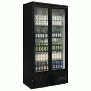 Arrière-bar vertical double porte coulissante Série G - 490 litres | Polar - GJ448_3