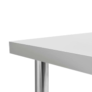 Vidaxl table de travail de cuisine 120x60x85 cm acier inoxydable 51190_3