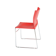 Chaise polyvalente LINO - tout confort, empilable et accrochable, design moderne et options personnalisables_3