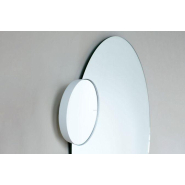 MindSet Miroir de salle de bains -Mineral Fresh White avec grossissement 5x et support magnétique ajustable_3