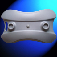 Stop-trottoir aluminium pratique et léger - 2 cadres Clic-Clac A1 pour affiches - Idéal rues commerçantes, centres-villes et zones piétonnières_3