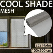 Vidaxl écran en treillis acier inoxydable 100x500 cm argenté 142258_3