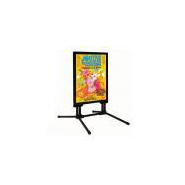 Panneau A0 (118.8 x 84 cm) à ressorts - base métallique noire - Black-Line® - Réf : 215322NR_3