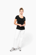 T-shirt manches courtes femme - Réf: K360 - Kariban - 95% coton, 5% élasthanne_3