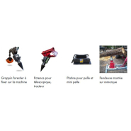 Fendeuse à vis M2 6.2K LASCO - 2 moteurs Parker - Pelle à partir de 3T - Longueur de fendage 400 cm - Diamètre 90 cm_3