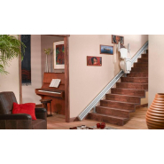Monte-escalier droit - design ergonomique et discret, intérieur et extérieur -  Otolift Jade Onyx_3