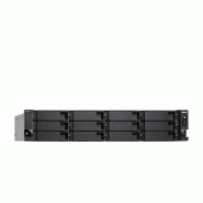 QNAP ts-h1886xu-rp-r2 nas rack (3 u) intel® xeon® d d-1622 32 go ddr4 0 to quts hero noir, gris_3