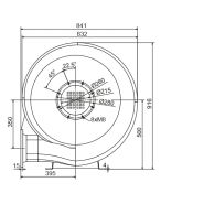 Ventilateur radial Atex RD 8 - Elektror - jusqu'à 90 m³/min et 6.800 Pa - zones 1, 2 et 22_3