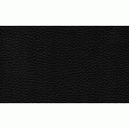 Canapé convertible express Premium 140 cm - Sommier à lattes Renatonisi - Matelas Bultex - Cuir vachette noir_3