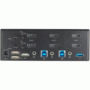 Commutateur KVM HDMI 2.0, 2 Ports, 2 àÉcrans - 4K 60Hz Ultra HDR - Commutateur KVM de Bureau 4K HDMI_3