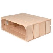 H4 - Caisse en bois Simply A Box - L18 x H40 x P54 cm - en bois brut ou 6 coloris de lasure_3