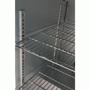 Arrière-bar trois portes coulissantes Série G noir 320L GL013 Polar_3